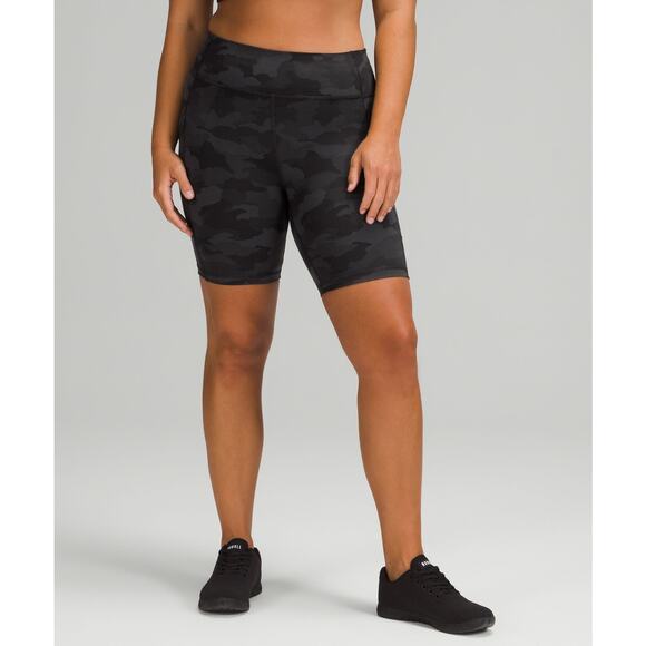 Lululemon Invigorate High-Rise Short 8" Heritage 365 Camo Deep Coal Multi - 8 - Picture 1 of 6